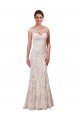 Sleeveless Bateau Neck Lace Sheath Sexy Wedding Dress Newcastle