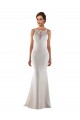 Sleeveless Sweetheart Lace & Stretch Crepe Mermaid Modern Wedding Dress Newcastle