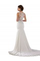 Sleeveless Sweetheart Lace & Stretch Crepe Mermaid Modern Wedding Dress Newcastle