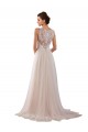 Sleeveless High Neck Tulle & Lace A-Line Boho Wedding Dress Newcastle