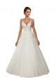 Sleeveless Spaghetti Straps Tulle & Lace Ball Gown Boho Wedding Dress Newcastle