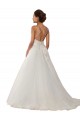 Sleeveless Spaghetti Straps Tulle & Lace Ball Gown Boho Wedding Dress Newcastle