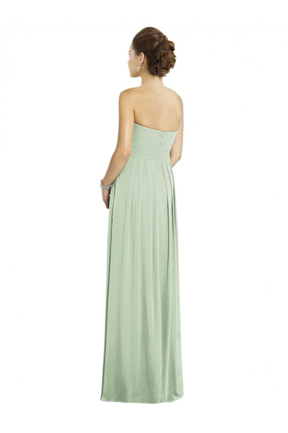 Sleeveless Sage Sweetheart Soft Chiffon A-Line Bridesmaid Dress Newcastle