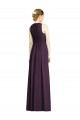 Sleeveless Grape V-Neck Soft Chiffon A-Line Bridesmaid Dress Newcastle
