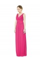 Sleeveless V-Neck Open Back Soft Chiffon A-Line Bridesmaid Dress Newcastle