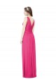 Sleeveless V-Neck Open Back Soft Chiffon A-Line Bridesmaid Dress Newcastle
