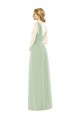 Sleeveless Spaghetti Straps Soft Chiffon A-Line Bridal Party Dress Newcastle
