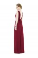 Sleeveless V-Neck Soft Chiffon A-Line Bridesmaid Gowns Newcastle