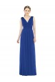 Sleeveless V-Neck Soft Chiffon A-Line Bridesmaid Gowns Newcastle