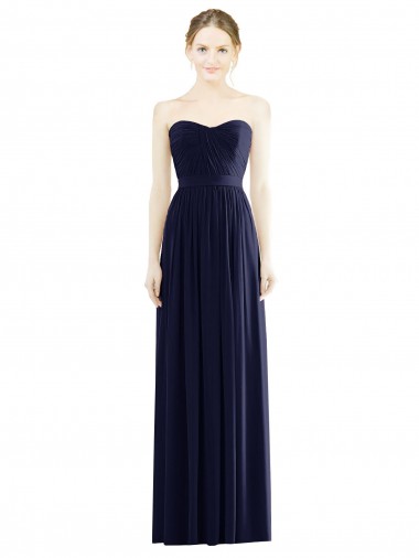 Sleeveless Sweetheart Soft Chiffon A-Line Formal Evening Gown / Bridesmaid Dress Newcastle