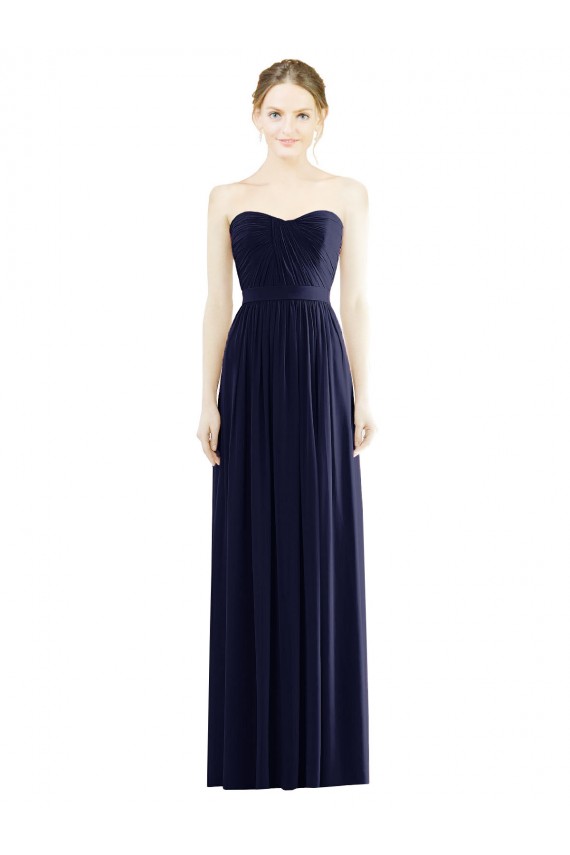 Sleeveless Sweetheart Soft Chiffon A-Line Formal Evening Gown / Bridesmaid Dress Newcastle