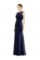 Sleeveless Illusion Neck Soft Chiffon & Lace Mermaid Bridesmaid Dress Newcastle