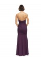 Sleeveless Grape Sweetheart Soft Chiffon Mermaid Bridesmaid Dress Newcastle