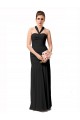 Sleeveless Halter Neck Chiffon Mermaid Bridesmaid Dress / Evening Dress Newcastle