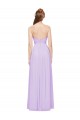 Sleeveless Lilac Sweetheart Soft Chiffon A-Line Evening Dress / Bridesmaid Dress Newcastle