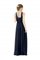 Sleeveless V-Neck Chiffon Princess Bridesmaid Gowns Newcastle