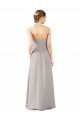 Sleeveless Oyster Silver Sweetheart Soft Chiffon A-Line Bridesmaid Dress Newcastle