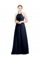 Sleeveless Halter Neck Open Back Soft Chiffon A-Line Evening Gowns / Bridesmaid Dress Newcastle