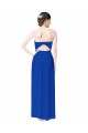Sleeveless Sweetheart Open Back Soft Chiffon Sheath Bridesmaid Dress Newcastle