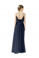 Sleeveless Spaghetti straps Open Back Chiffon A-Line Bridesmaid Dress / Evening Gowns Newcastle