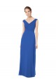 Sleeveless Off the Shoulder Open Back Soft Chiffon A-Line Bridesmaid Dresses Newcastle
