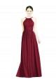 Sleeveless Halter Neck Open Back Chiffon A-Line Formal Dress / Bridesmaid Dress Newcastle