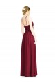 Sleeveless Halter Neck Open Back Chiffon A-Line Formal Dress / Bridesmaid Dress Newcastle