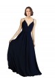 Sleeveless V-Neck Chiffon A-Line Bridesmaid Dress & Gowns Newcastle