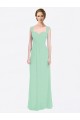 Cap Sleeves Sweetheart V-Back Soft Chiffon A-Line Bridesmaid Dress Newcastle