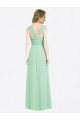 Cap Sleeves Sweetheart V-Back Soft Chiffon A-Line Bridesmaid Dress Newcastle