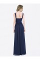 Sleeveless V-Neck Low Back Soft Chiffon A-Line Evening Gowns / Bridesmaid Dress Newcastle
