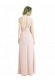 Sleeveless Red One Shoulder Soft Chiffon A-Line Bridesmaid Dress Newcastle