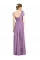 Flutter Sleeves One Shoulder Open Back Soft Chiffon A-Line Formal Dress / Bridesmaid Dress Newcastle