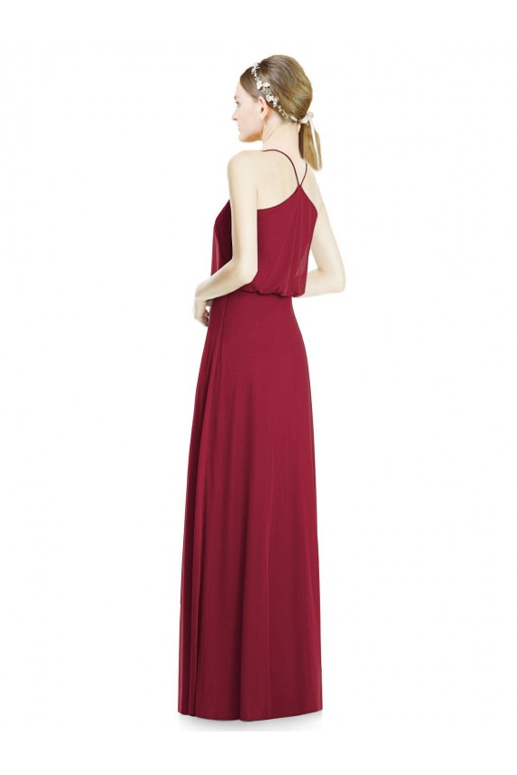 Sleeveless V-Neck Soft Chiffon A-Line Evening Gowns / Bridesmaid Dress Newcastle
