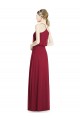 Sleeveless V-Neck Soft Chiffon A-Line Evening Gowns / Bridesmaid Dress Newcastle