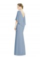 Sleeveless V-Neck Soft Chiffon Trumpet Bridesmaid Dress Newcastle