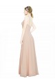 Sleeveless V-Neck Luxe Chiffon A-Line Bridesmaid Dress / Evening Dress Newcastle
