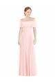 Sleeveless Off the Shoulder Soft Chiffon A-Line Formal Bridesmaid Dress Newcastle