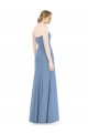 Sleeveless Dusty Blue Sweetheart Soft Chiffon Mermaid Bridesmaid Dress Newcastle