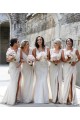 Sleeveless V-Neck Low Back Soft Chiffon A-Line Bridesmaid Dress Newcastle