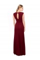Sleeveless V-Neck Keyhole Back Soft Chiffon Mermaid Prom Dress / Bridesmaid Dress Newcastle