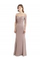 Half Sleeves Sweetheart Keyhole Back Soft Chiffon & Lace Mermaid Bridesmaid Dress Newcastle