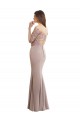 Half Sleeves Sweetheart Keyhole Back Soft Chiffon & Lace Mermaid Bridesmaid Dress Newcastle