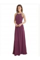 Sleeveless Sweetheart Keyhole Back Chiffon A-Line Bridesmaid Dress / Evening Gowns Newcastle