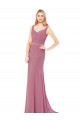 Sleeveless Sweetheart Low Back Soft Chiffon Sheath Prom Dress / Bridesmaid Dress Newcastle
