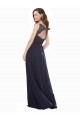 Sleeveless V-Neck Keyhole Back Soft Chiffon & Lace A-Line Bridesmaid Dress Newcastle