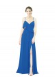 Sleeveless Royalty Spaghetti Straps Soft Chiffon A-Line Bridesmaid Dress Newcastle