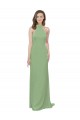 Sleeveless Halter Neck Soft Chiffon A-Line Formal Dress / Bridesmaid Dress Newcastle