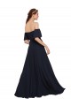 Sleeveless Off the Shoulder Soft Chiffon A-Line Prom Dress / Bridesmaid Dress Newcastle