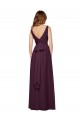 Sleeveless V-Neck Chiffon A-Line Evening Gowns / Bridesmaid Dresses Newcastle